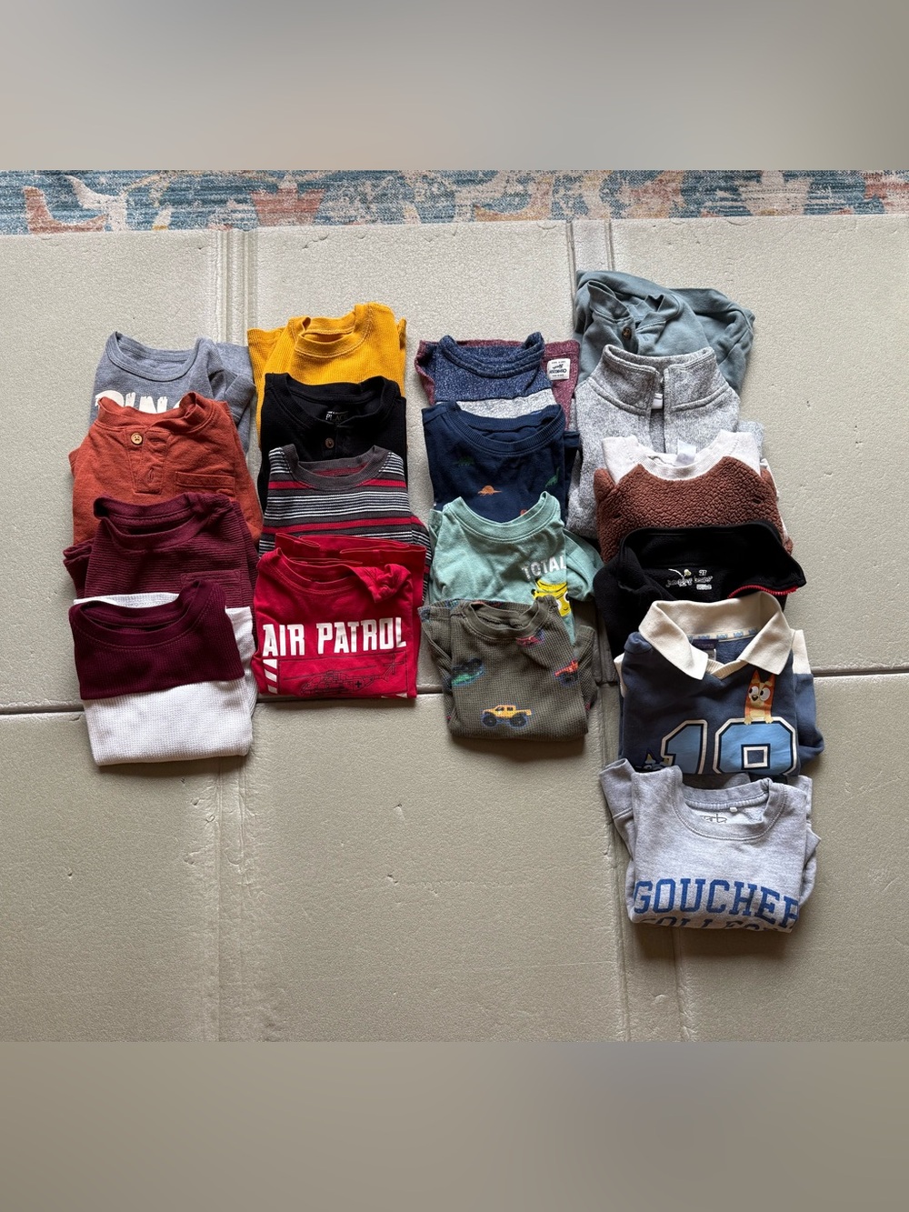 Bundle of Boys 2T Long Sleeve Shirts & Sweaters